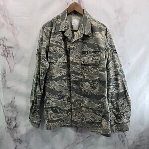 Military Jacket Mens 36L Medium Sm Digital Camo Desert Top Shirt Air Force
